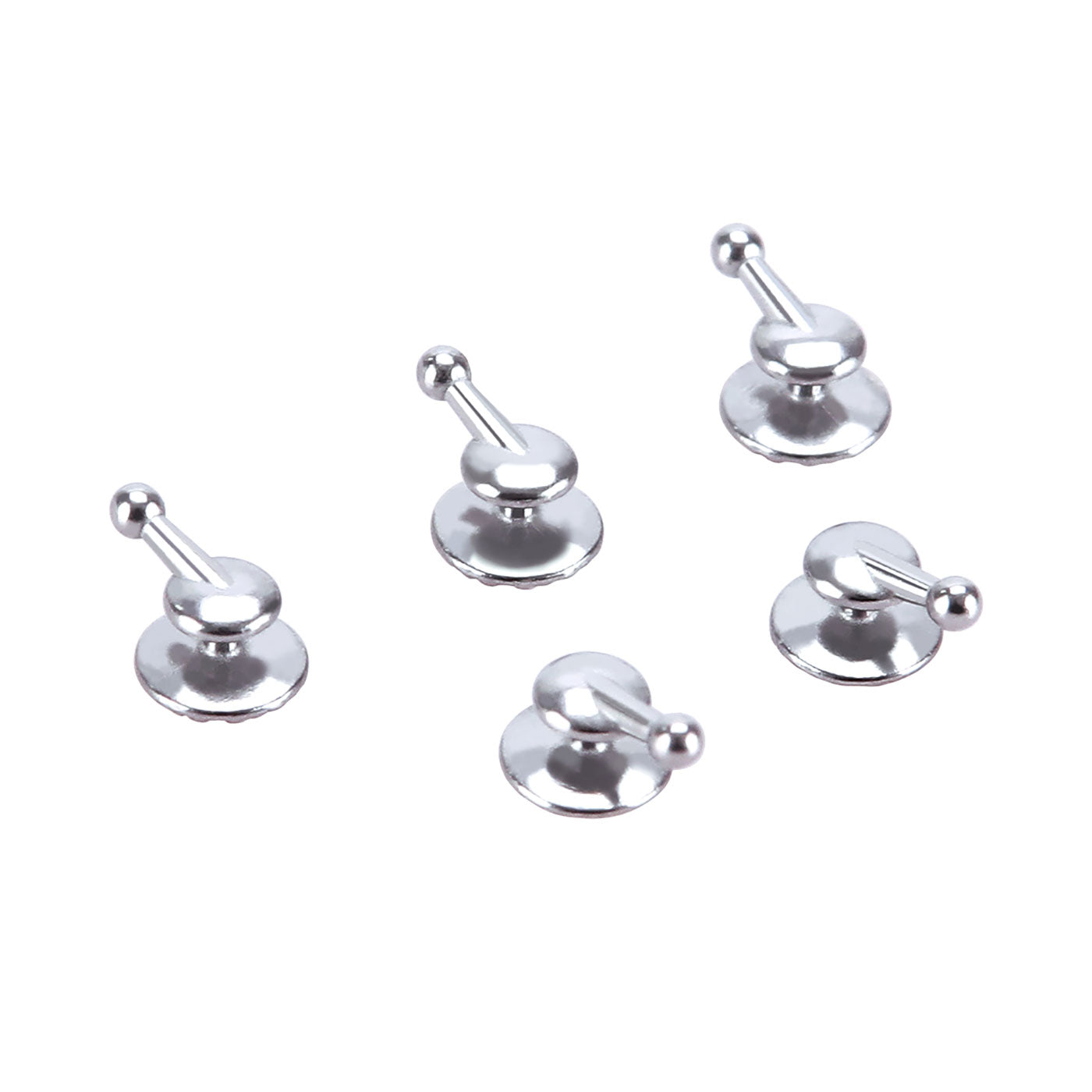 AZDENT Dental Bondable Lingual Buttons with Hook Round Base 10/Bag