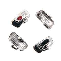 Tubo bucal AZDENT para primer molar, adherible, tamaño completo, cuadrantes surtidos (UR, UL, LL y LR), 4 unidades por bolsa