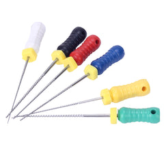 AZDENT Dental NiTi K-Files Hand Use 25mm Assorted #15-40 6pcs/Pack