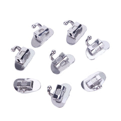 Tubo bucal AZDENT para 2.º molar, monobloque cementable, no convertible, Roth 0.022, 20 juegos/caja