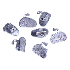 Tubo bucal AZDENT para 2.º molar, monobloque cementable, no convertible, MBT 0.022, 20 juegos/caja