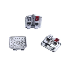 1000pcs AZDENT Dental Metal Brackets Monoblock Mini Roth/MBT .022 Hooks On 345 50 Sets/Box