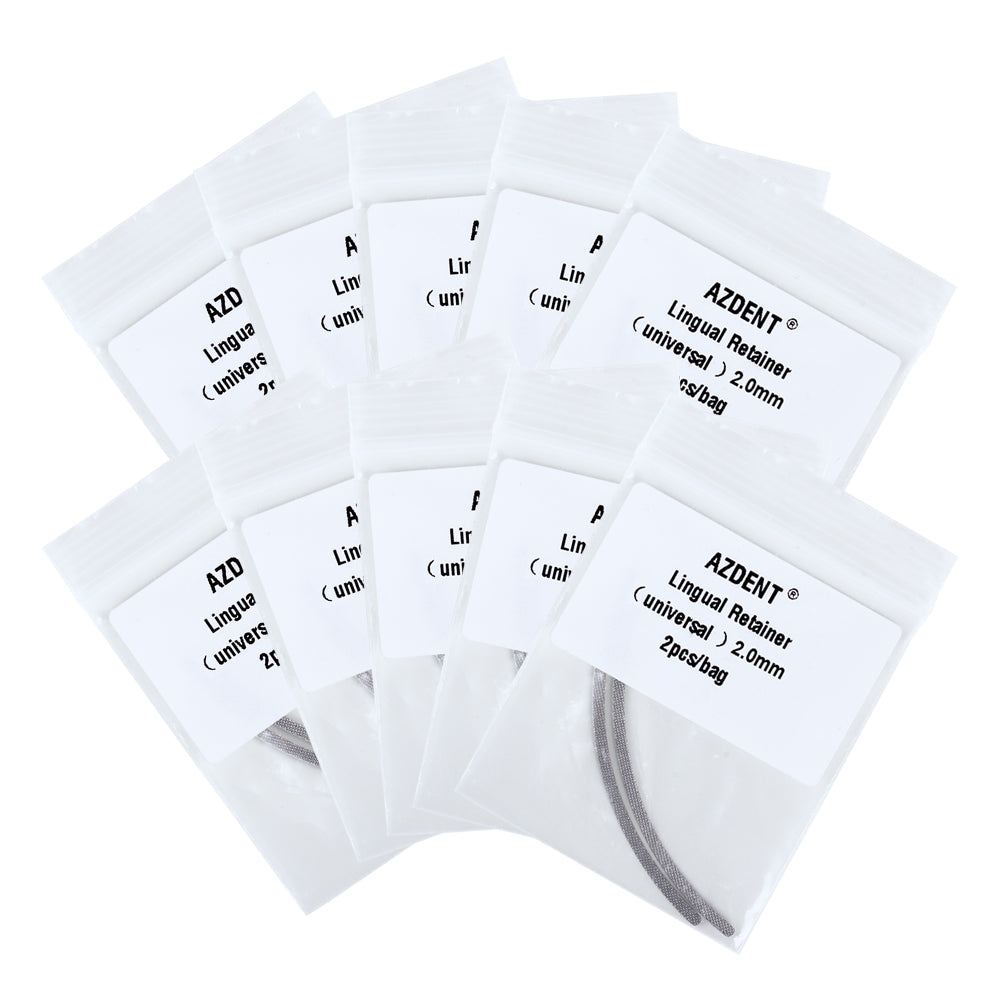 AZDENT Lingual Retainer Mesh Base Universal 2.0mm 2/Bag