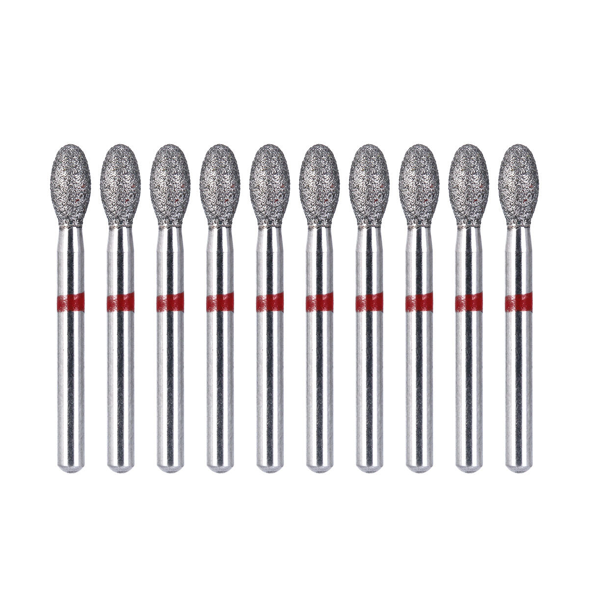 AZDENT Diamond Bur FG 379-023F Football Red 10pcs/Kit