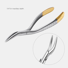 AZDENT #1 Maxillary Teeth Root Fragment Minimally Invasive Extraction Forceps