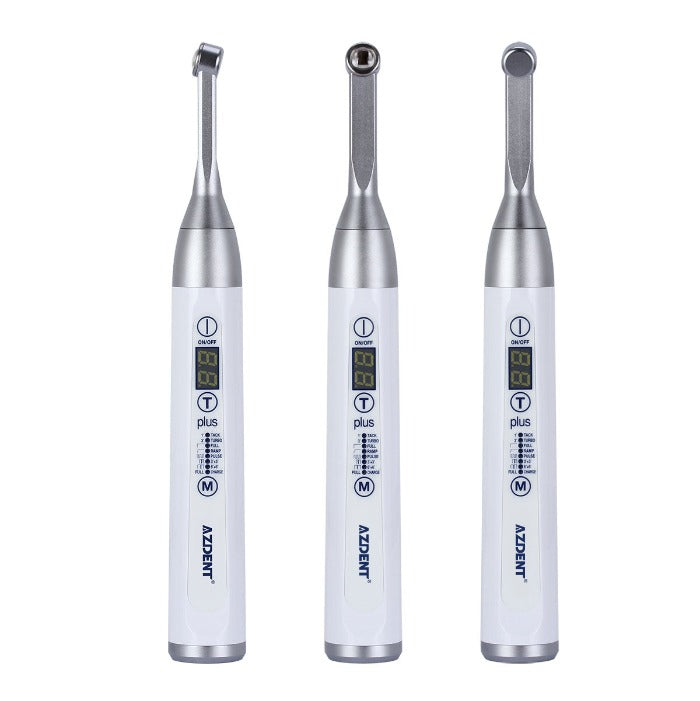 AZDENT Curing Light Wireless LED 1 Second Broad Spectrum 385-515nm 7 Modes 2500mW/cm²