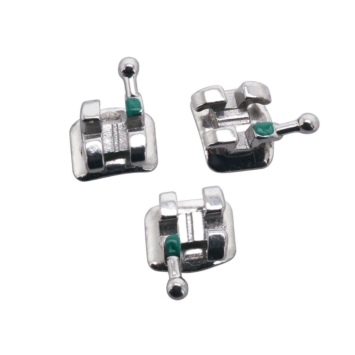 AZDENT стоматологические сетчатые металлические скобки Mini Roth/MBT .022 крючки на 345 400 шт./коробка