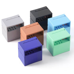 Dental 20 Holes Endo Files Disinfection Box With Memory Holder & Measuring Counter