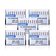AZDENT FG Diamond Burs SR-12S 10pcs/Box
