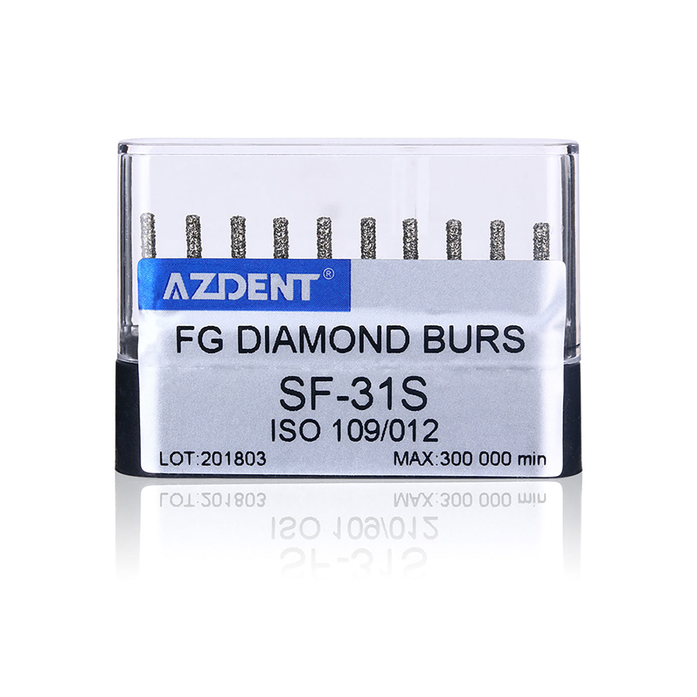 AZDENT FG Diamond Burs SF-31S 10pcs/Box