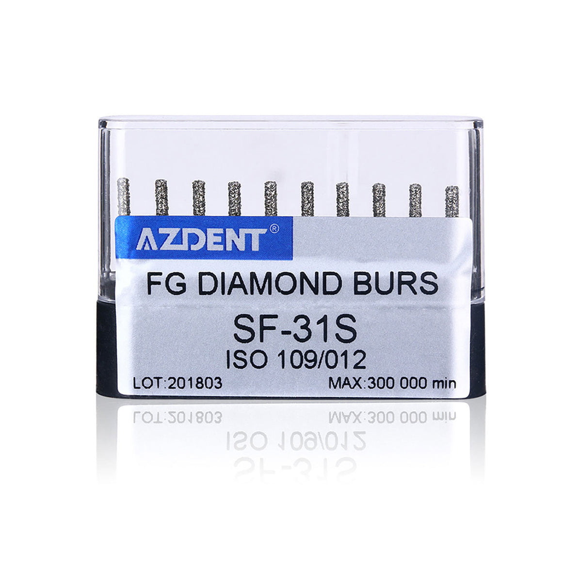 AZDENT FG Diamond Burs SF-31S 10pcs/Box
