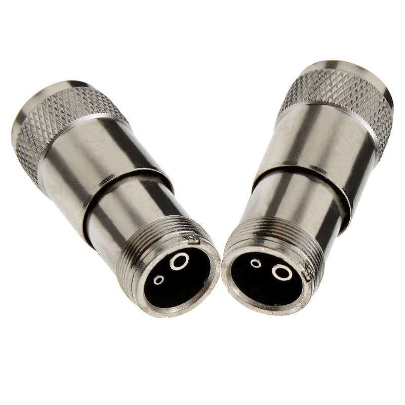 Dental High Speed Handpiece Adapter Converter Stainless Steel 2 Holes to 4 Holes