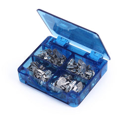 AZDENT Buccal Tube 1st Molar Bondable Split Non-Convertible Roth 0.018 80pcs/Box