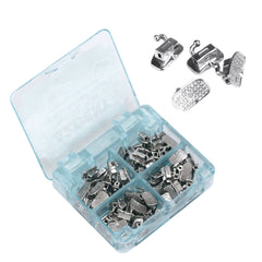Tubo bucal AZDENT para primer molar, monobloque cementable, no convertible, MBT 0.022, 20 juegos/caja