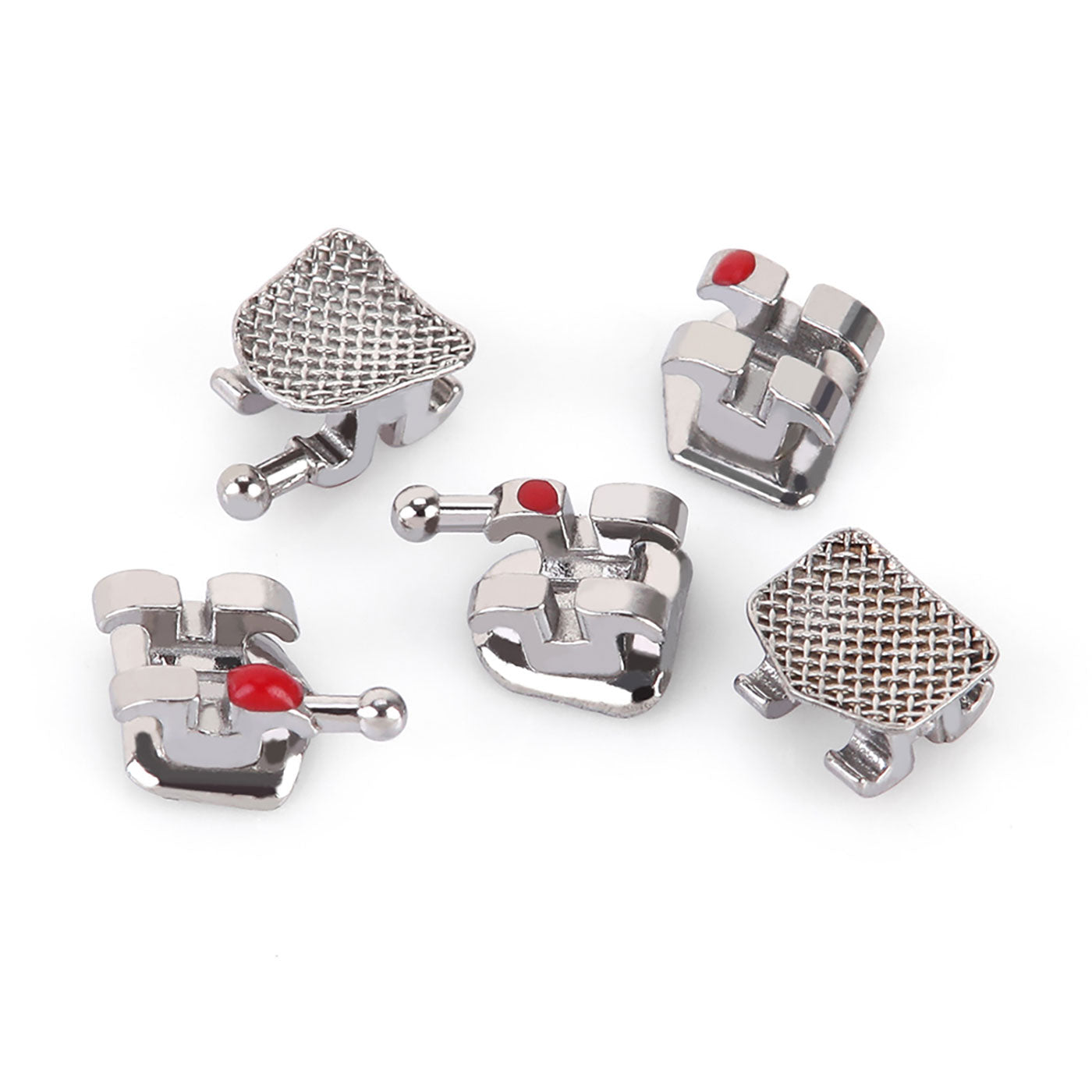 Металлические брекеты AZDENT Dental Standard Roth Slot .022 Hooks on 345 20 шт./уп.