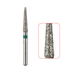 AZDENT Diamond Bur FG TR-13C Taper Round End Cone 5pcs/Pack