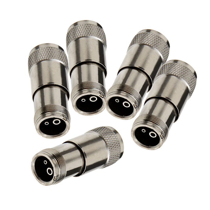 Dental High Speed Handpiece Adapter Converter Stainless Steel 2 Holes to 4 Holes