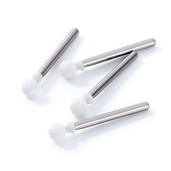 AZDENT Dental Polishing FG Burs Round Shape White Stone 12pcs/Kit