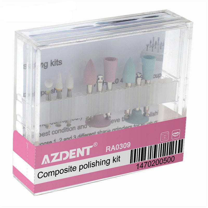AZDENT Dental Composite Polishing Kit RA 0309 9pcs/Kit
