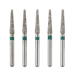 AZDENT Diamond Bur FG TR-13C Taper Round End Cone 5pcs/Pack