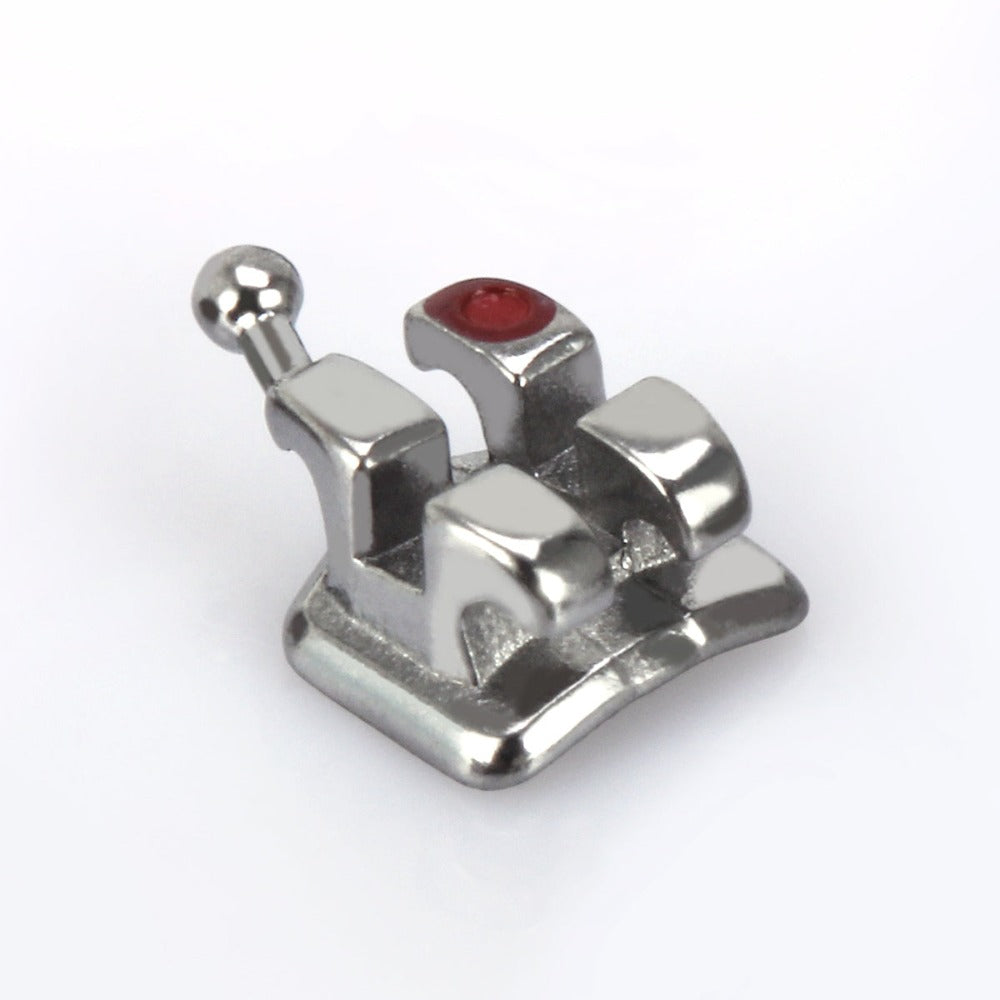 Брекеты стоматологические металлические AZDENT MIM Monoblock Mini MBT 0,022 крючки на 345 20 шт./комплект