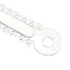 AZDENT Orthodontic Ligature Ties Clear Color 1014 pcs/pack