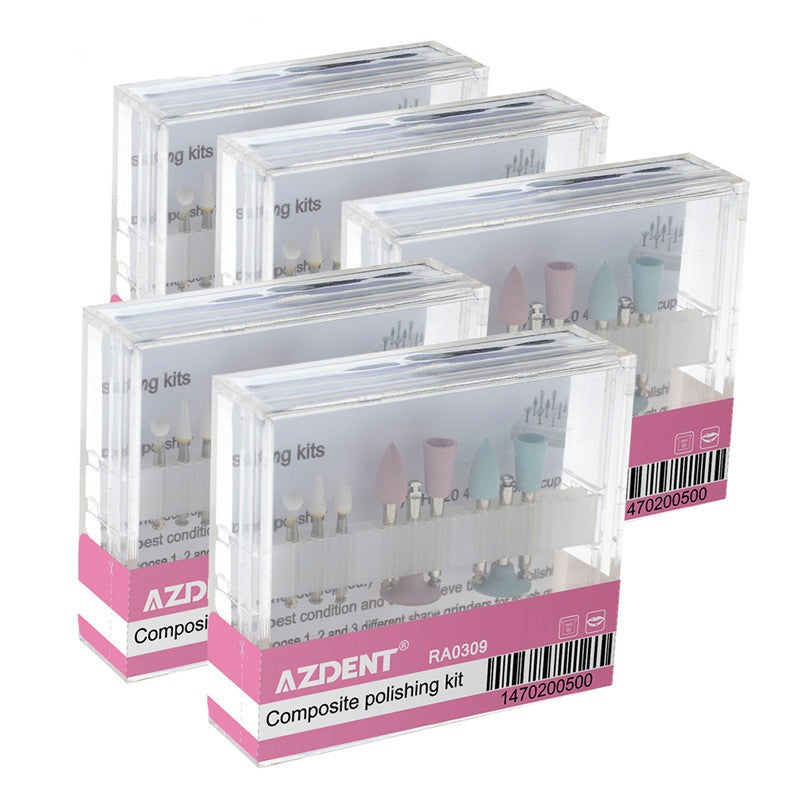 AZDENT Dental Composite Polishing Kit RA 0309 9pcs/Kit
