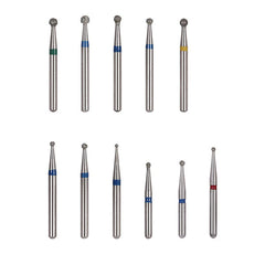 AZDENT Diamond Bur FG BR Series Full Size Round 5pcs/Pack