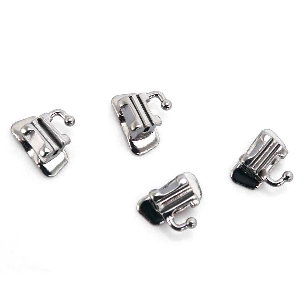Tubo bucal AZDENT para primer molar, convertible y adherible U1L1 Roth 0.022, 4 unidades