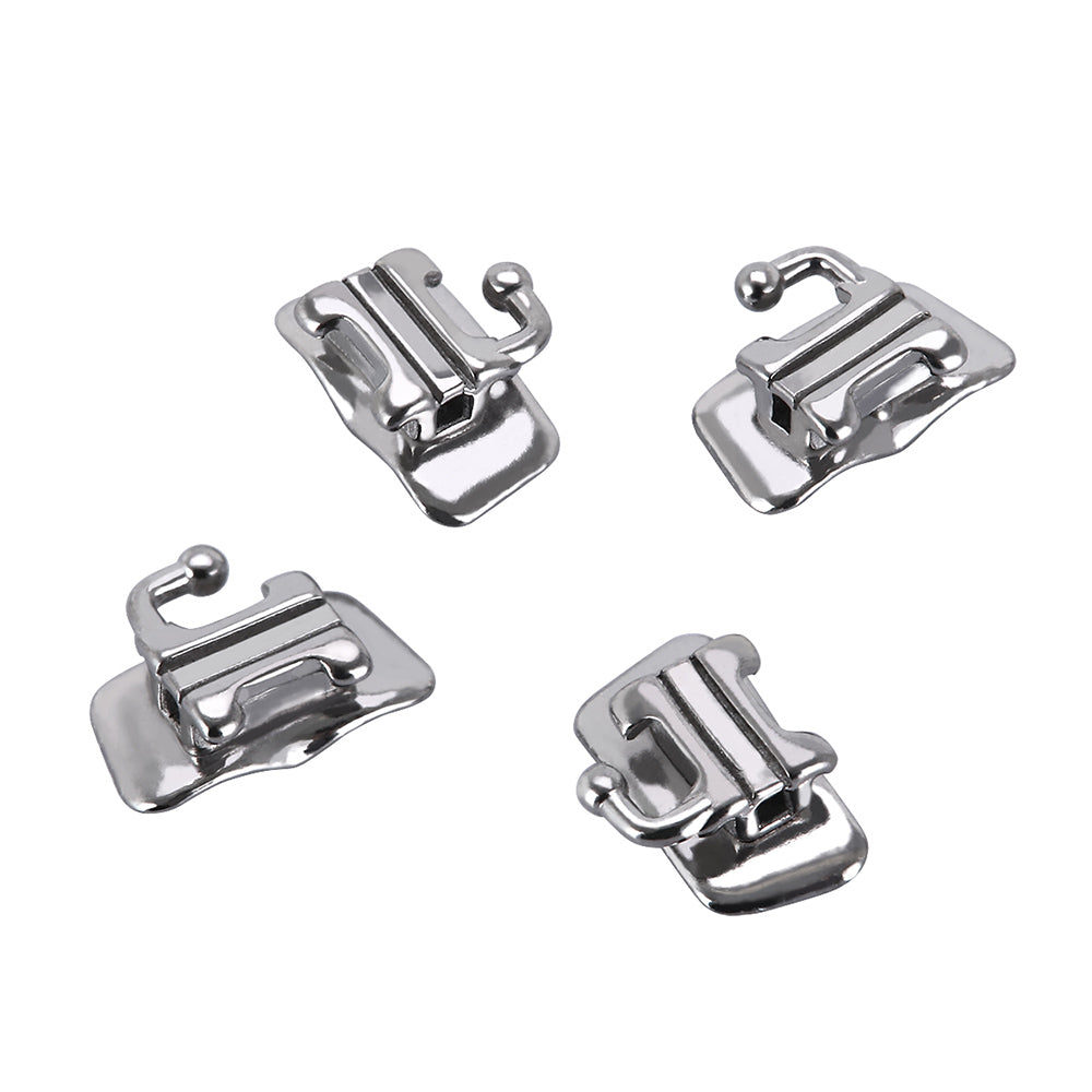Tubo bucal AZDENT para primer molar, convertible y adherible U1L1, borde 0,022, 4 unidades/bolsa