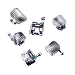 AZDENT Dental Self-Ligating Brackets Passive Roth .022 Hooks on 345 With Buccal Tube 28pcs/Box