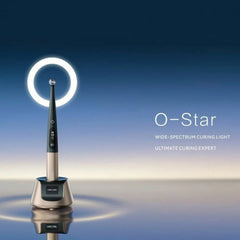 Woodpecker O-Star Curing Light Wide-Spectrum w/ Light Meter 360° Rotary 7 Modes Metal Body 3000mW/cm2